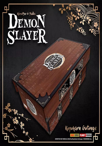 Box Caixa Demon Slayer Vols. 1 Ao 23 Panini