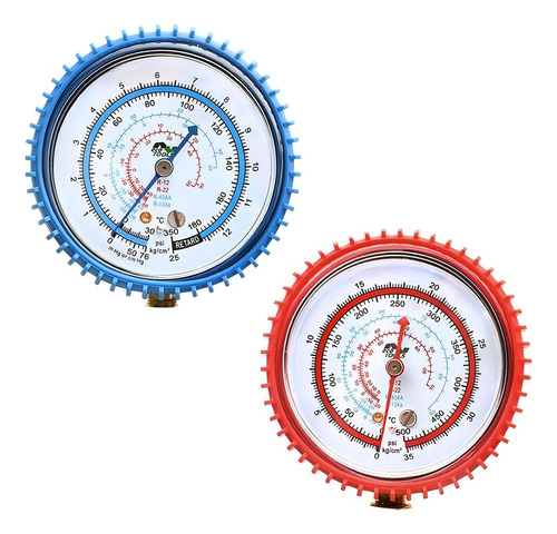 Manifold Ar Condicionado Gás R134a Com Mangueiras 1,5m