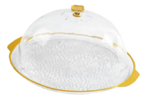 Plato Para Tartas Con Cúpula, Soporte Para Platos De L