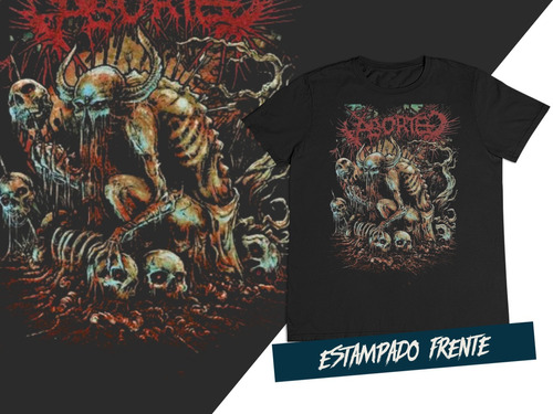 Camiseta Brutal Death Metal Deathgrind Aborted C17