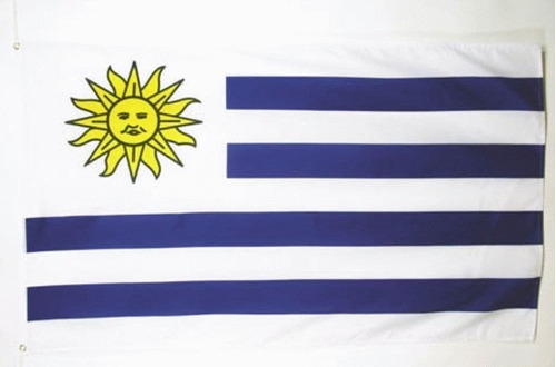 Bandera De Uruguay 1.5 M X 0.90 M 