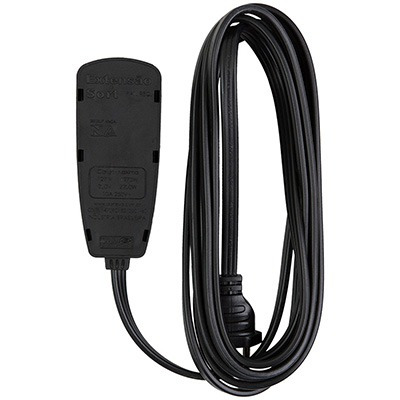 Extensão Elétrica 3 Tomadas 10a C/ 3m 2 Pinos Preto Dn165