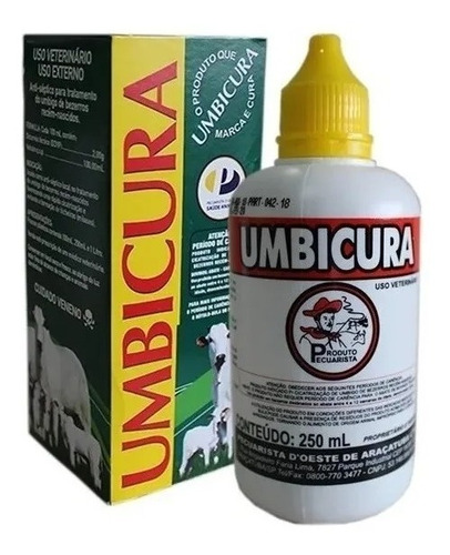 Imagem 3 de 5 de Umbicura Trata E Cura Umbigo De Bezerros Rebanho Gado