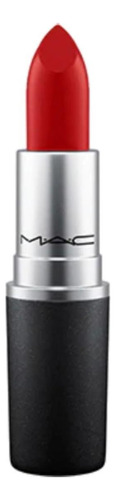 Labial MAC Matte Lipstick color russian red