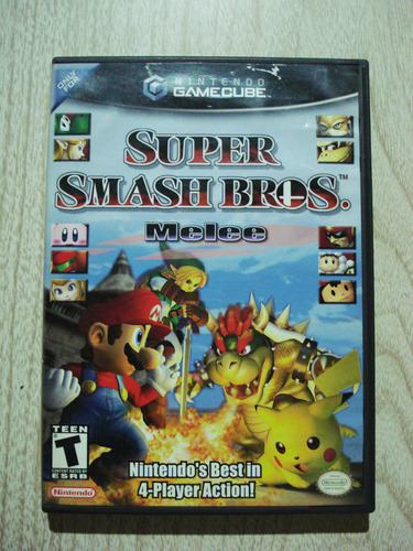 Super Smash Bros Meele (nintendo Gamecube, Usa)