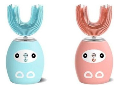 Cepillo De Dientes Eléctrico Forma U Ultrasonido Niños Usb