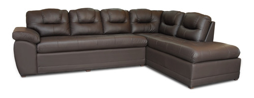 Sala 100% Piel - Verona / Esquinera Sofa Y Cheise - Conforto