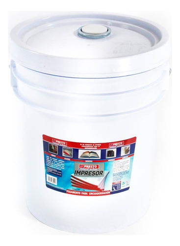 Pegamento Impresor Para Encuadernacion Presto Rojo 18kgs