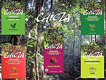 Natural Maya Chicles  Chicza  Paquete De Muestra (menta, Men