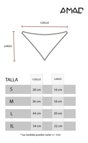 Imagen 2 de 2 de Paliacate Satinado Para Gato Perro Ajustable Amad