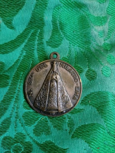 Antigua Medalla Virgen  Del Milagro San Judas Tadeo Religios