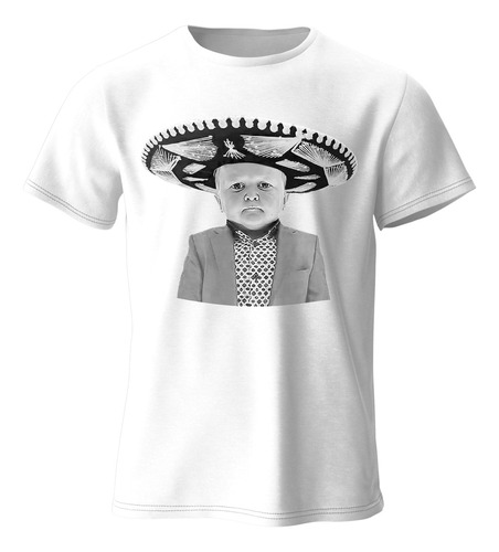 Playera Negra Hombre Hasbulla Magomedov Mini Khabib Mariachi