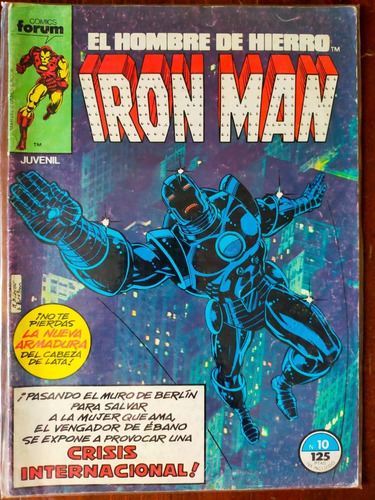 El Hombre De Hierro Iron Man No.10 Comics Forum España 1981