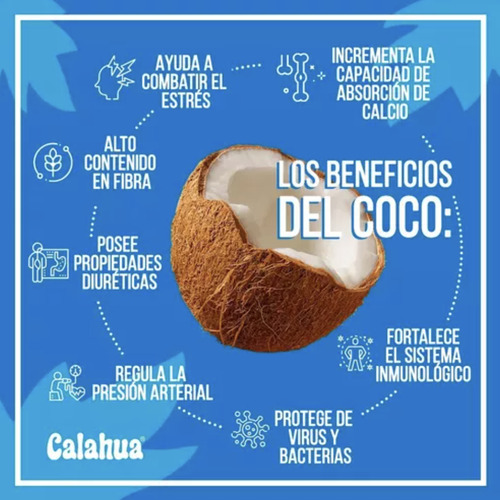 Crema De Coco Calahua Kosher Concentrado - 2 Litros