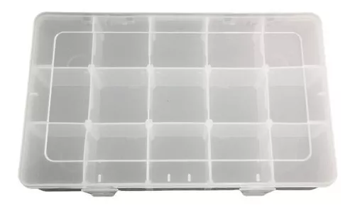 Caja plástica con separadores 400x300x120/110 mm