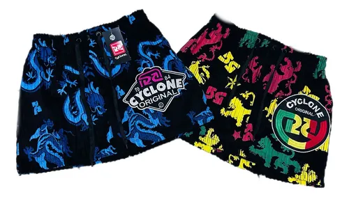 comprar 2 Saias Da Cyclone Veludo Setas