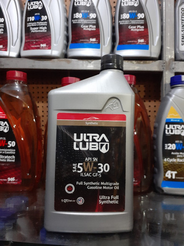 Aceite Full Sintetico 5w30 Ultra Lub 