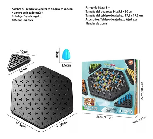 Triángulo De Interactivo Juguetes Mesa Juego Goma