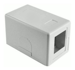 Cajetin Box 1 Posicion Superficial Simple Rj45