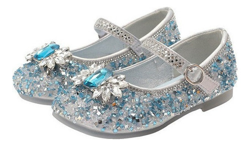 Zapatilla Infantil Crystal Performance Princesa Elsa Moda