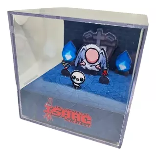 Diorama The Binding Of Isaac - Angel Room Cubo 9x9cm