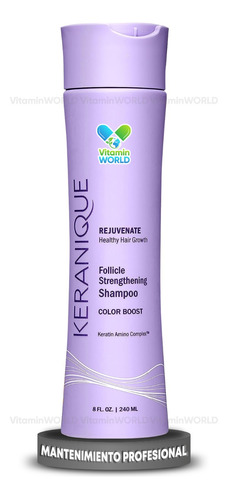 Keranique Shampoo Pro Color Boost 240 Ml Para Cabello Teñido
