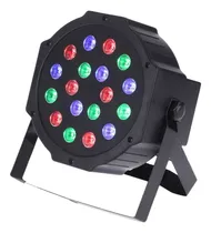 Comprar Luz de escenario LED tacho par Oryx RGB-18 220V luces color azul