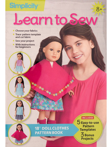 Simple Learn To Sew-18  Ropa Muñeca 1pulgada