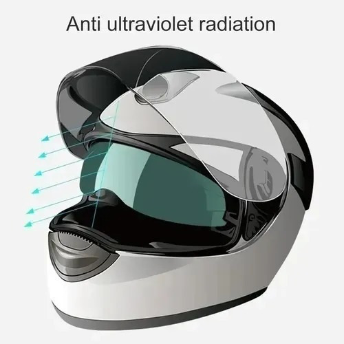 Película Sticker Antiempañante Antilluvia Casco Moto Combox2