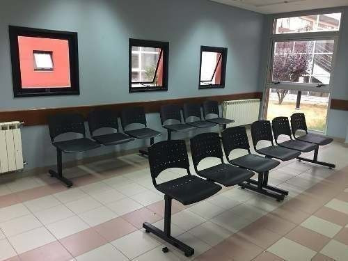 Imagen 3 de 8 de Silla Tandem X8 Asientos Para Sala Espera Plastico Pack X2 Tandem X4 Cuotas - Garantia Fabrica