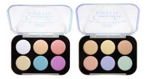 Paleta Correctores Contorno En Crema 6 Colores Ushas