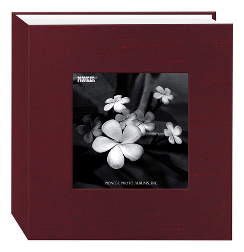 Pioneer Photo Albums 100 Pocket Cranberry Silk Marco Cover 4