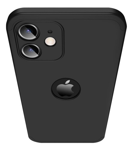Imagen 1 de 8 de Carcasa Para iPhone 12 Proteccion 360° Antigolpes Gkk