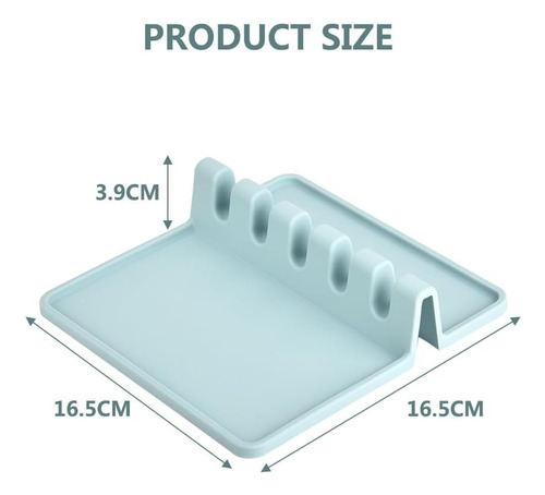 Soporte De Silicona Para Utensilios De Cocina Con Almohadill