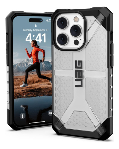 Funda Uag Para iPhone 14 Pro Shockpr Rugged Mag Ice