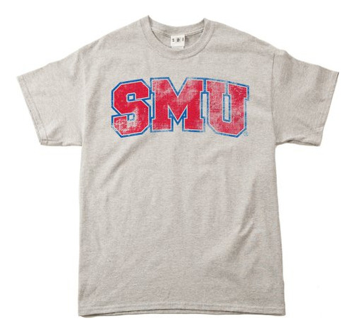 Camiseta Vintage Smu Mustangs 100% Algodón