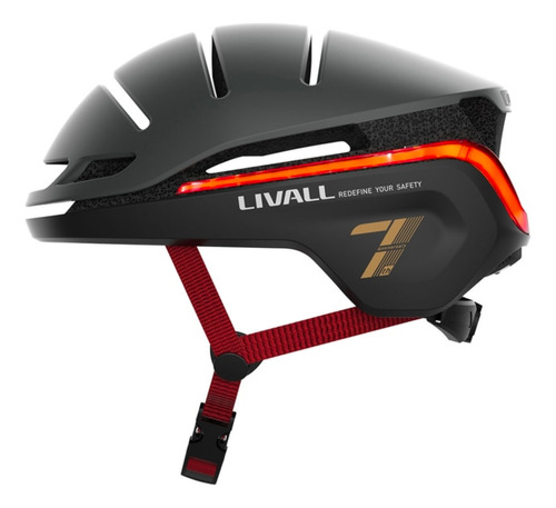 Casco Inteligente Led Evo21 Talla L Negro