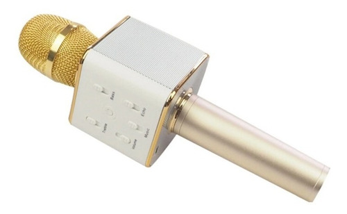 Microfono Bluetooth Inalambrico Karaoke Con Bocina Usb