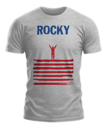 Polera Gustore De Rocky Bandera