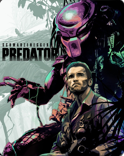 Predator Depredador Blu-ray Steelbook Arnold Ed Limitada