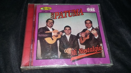 Los Patuma Mi Nostalgia Cd Bolero Colombiana