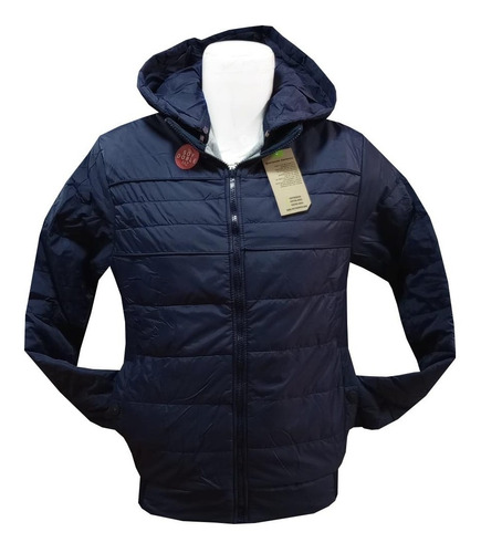 Chaqueta Doble Faz Impermeable  Para Hombre