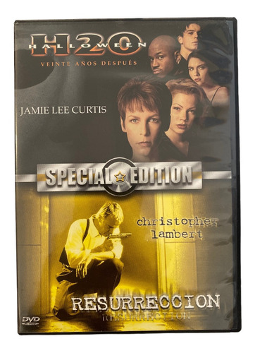 Dvd Dos Peliculas Hallowen H20 Y Resurrection Resurreccion (Usado)
