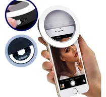Comprar Ring Light Clipe Anel Luz Selfie Flash Foto Celular Universa Cor Preto