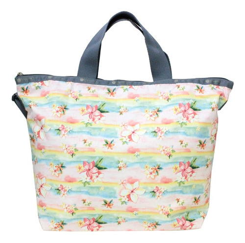 Lesportsac Plumeria Rainbow Hawaii Exclusive Easy Carry Tote