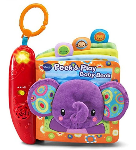 Vtech Peek And Play Bebe Libro Amazon Exclusivo Morado