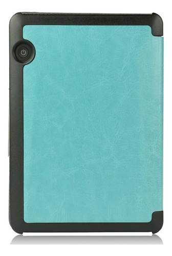 Funda Para Kindle Voyage Iseesee Azul Cielo Blanda