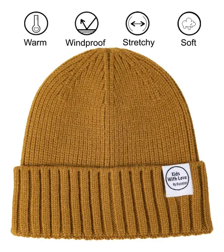 Dasmini Gorro De Invierno Para Bebe, Gorro De Punto Calido P