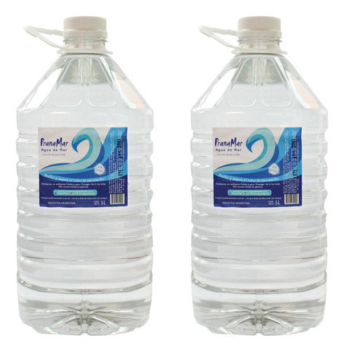 Agua Pranamar 2 X 5 Litros - El Sabor Del Mar 