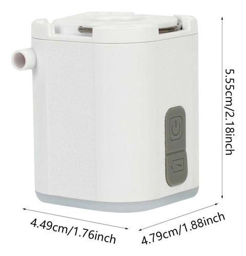 Wv Mini Bomba De Aire Inflable De 3,8 Kpa, 450/250/100